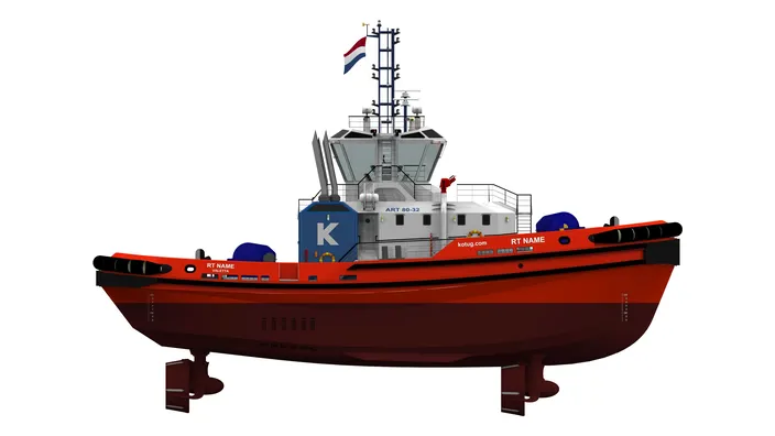 Left to Right: Mijndert Wiesenekker, Damen; Todd Barber, Robert Allan Ltd; Evan Willemsen, Rotortug