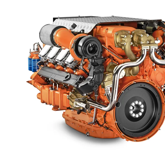 Scania's 16L engine (CREDIT: Scania)