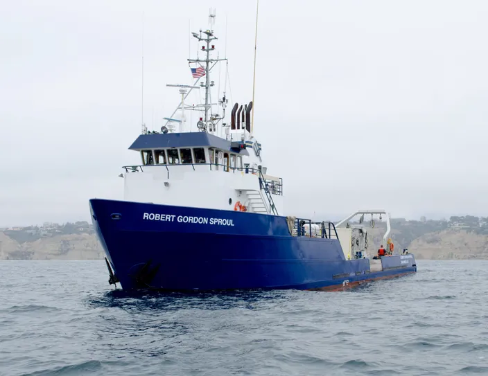 Scripps Institution of Oceanography research vessel Robert Gordon Sproul (Photo: Scripps Oceanography at UC San Diego)