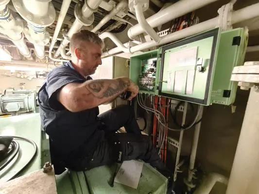 Shaftpower installation. Image courtesy Chris Marine