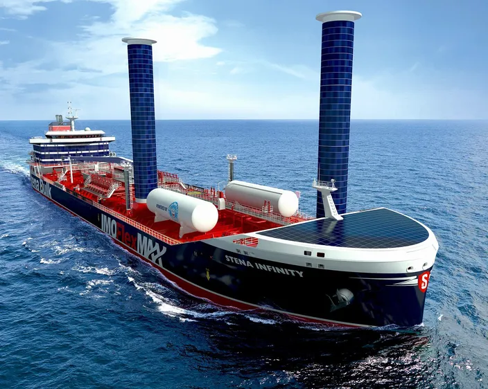 Stena Bulk's new chemical and product tanker design aims to significantly reduce greenhouse gas emissions. (Image: Stena Bulk)