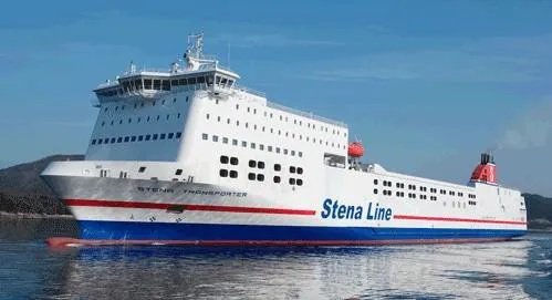 Stena Transporter is to be retrofitted with Wärtsilä in-line closed-loop scrubber systems. (Photo courtesy of Wärtsilä)