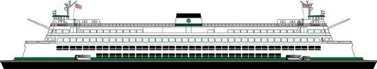 WSF 'Super Class' Ferry: Image credit WSF