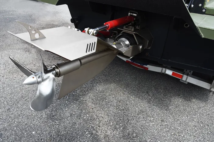 Swamp Shark all terrain surface drive (Photo: Metal Shark)