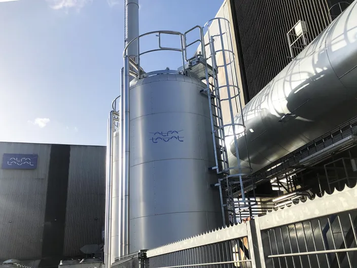 Fuel tanks at the Alfa Laval Test & Training Center (Photo: Alfa Laval)