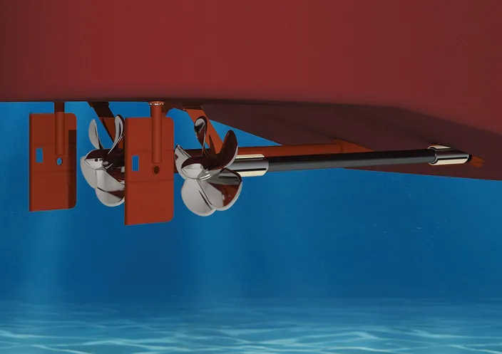 Thordon’s SXL tailshaft bearings.
Image courtesy Thordon Bearings