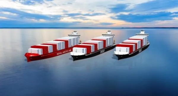 Three containerships on order for Eimskip Island and Royal Arctic Line will be equipped with hybrid scrubber systems and EGR water treatment systems from Langh Tech. (Image: Langh Tech)