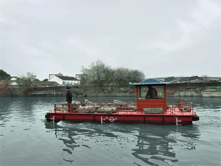 Torqeedo Suzhou River Cleaning (Photo: Torqeedo)
