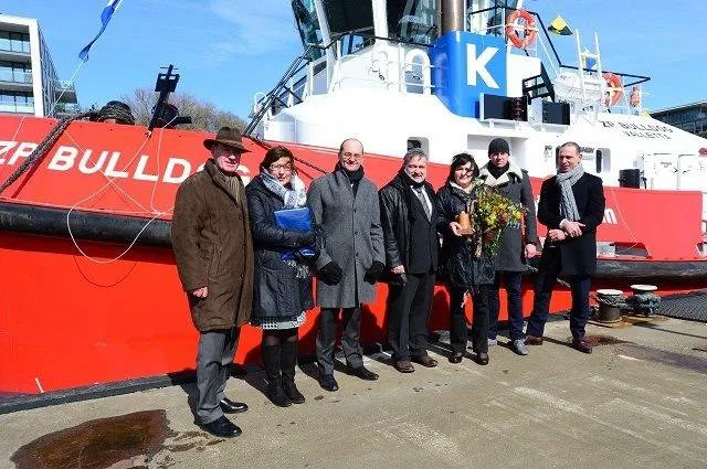 Tugboat Bulldog Naming Ceremony: Photo credit KOTUG