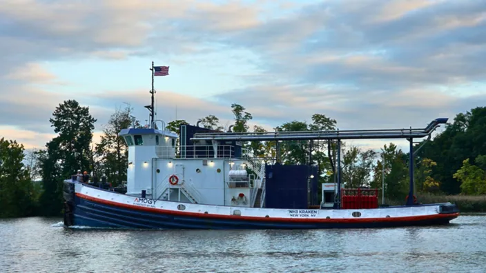 The tugboat NH3 Kraken (c) Amogy