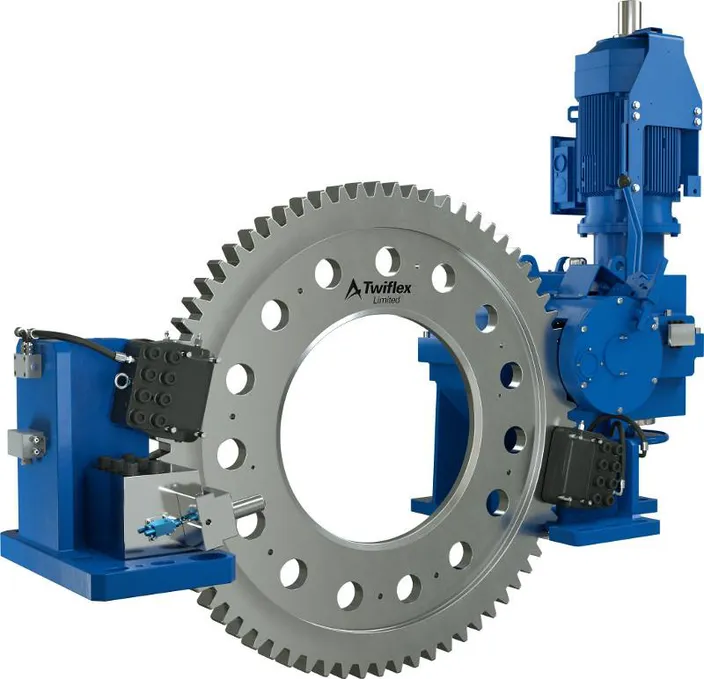 Twiflex will launch its new TLB (Turning, Locking and Braking) system at WorkBoat International (Booth #116). (Image: Twiflex)