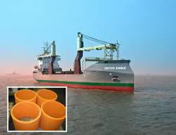  Vectis Eagle, an 8500 dwt multi-purpose dry cargo vessel.