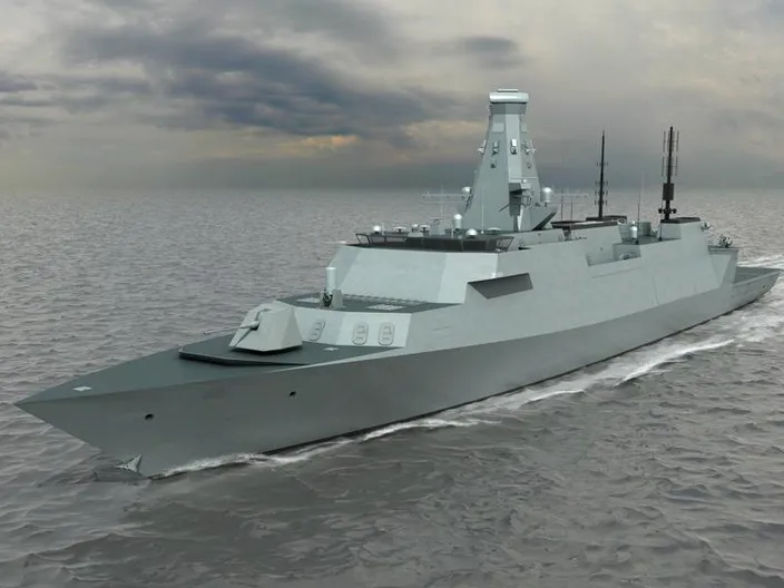 Warship T26 GCS: Image credit MOD