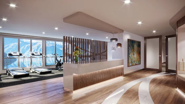 WELLNESS: This will be the new wellness area on board MS Otto Sverdrup. PHOTO: HURTIGRUTEN
