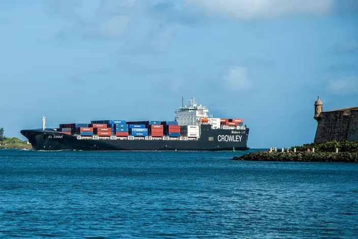 El Coquí, one of the world’s first ConRos powered by LNG (Photo: Crowley)