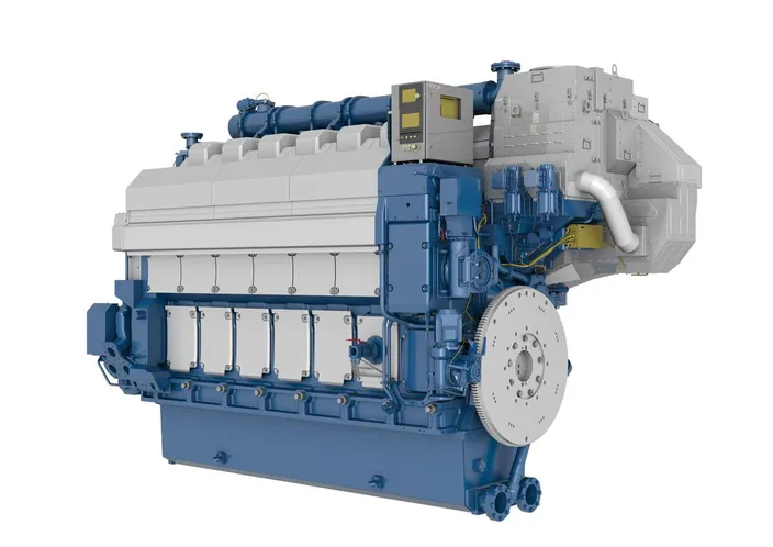 Wärtsilä 34DF dual-fuel engine (Photo: Wärtsilä)