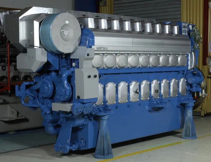 Wärtsilä 20 engine.