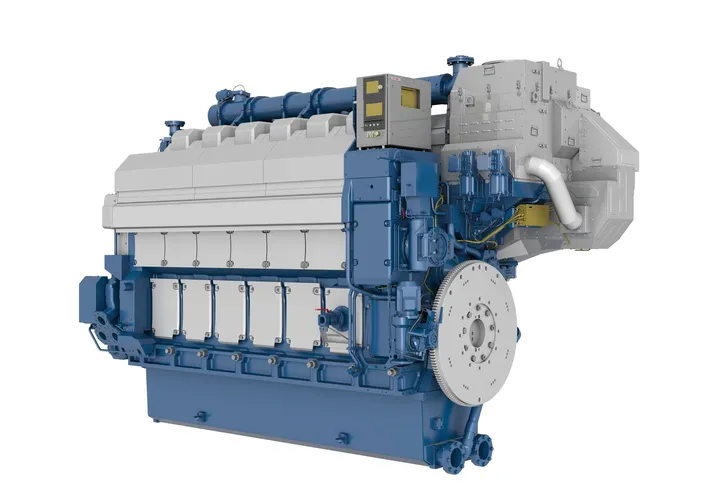 Wärtsilä 34DF engine (Image: Wärtsilä)