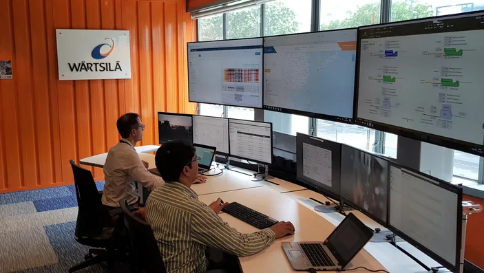 The new Wärtsilä Expertise Center in Singapore complements nine other such centers to provide instant global customer support (Photo: Wärtsilä)