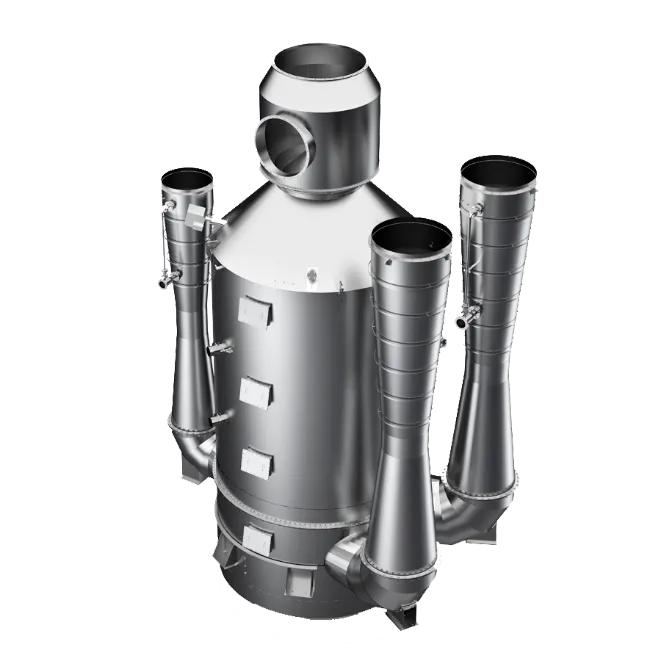 A Wärtsilä hybrid scrubber system (Image: Wärtsilä)