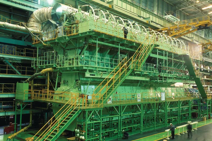 The Wärtsilä RT-flex96C, one of the engines for which the upgraded FuelFlex ICU is intended. (Photo: Wärtsilä)