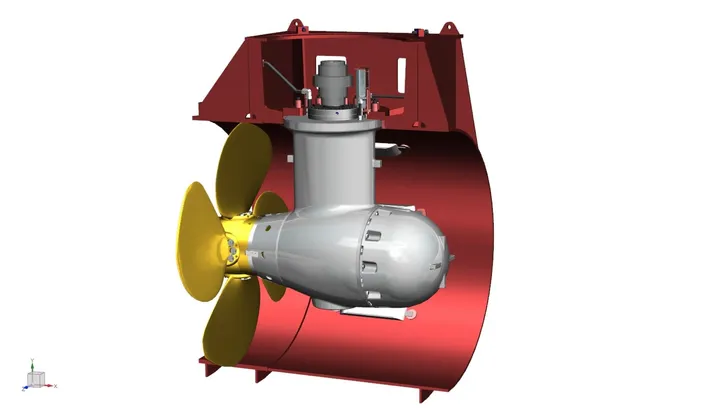 WTT-11 Tunnel Thruster: Image courtesy of Wärtsilä