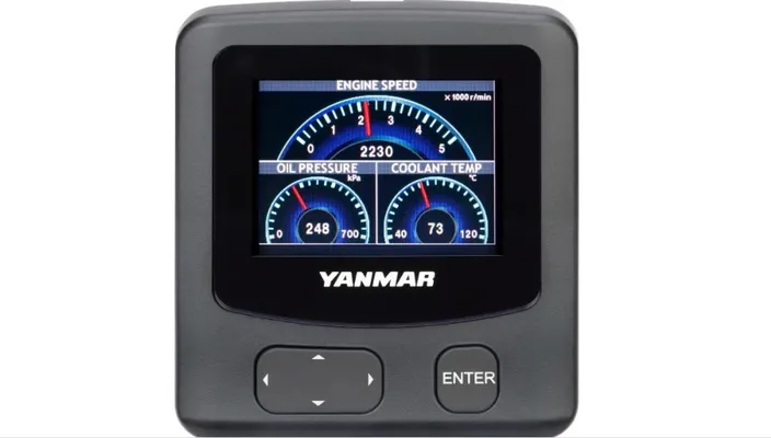 The new YANMAR VC20 Vessel Control System (Image: YANMAR)